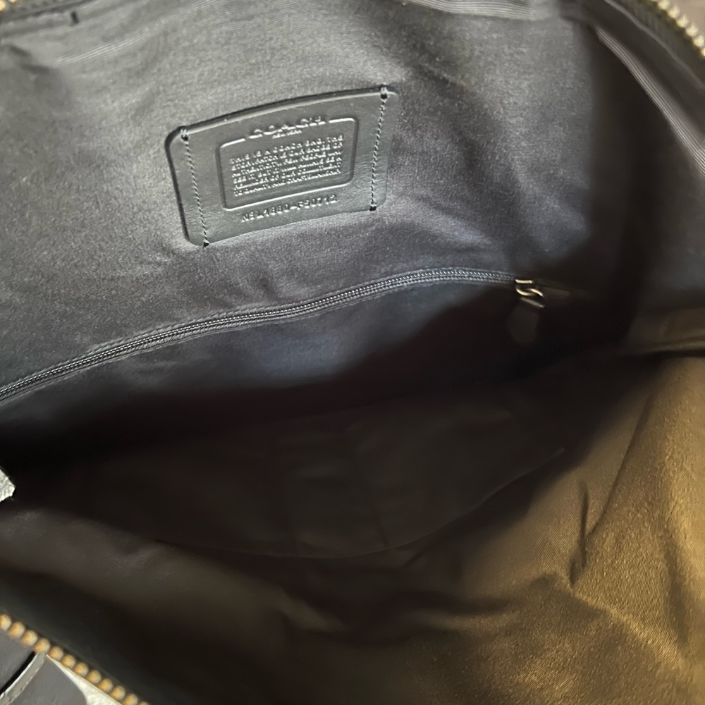 Coach Leather Foldover Crossbody Messenger - Picture 4 of 4